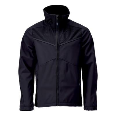 22302-649 Softshell Jacke, schwarzblau, XL