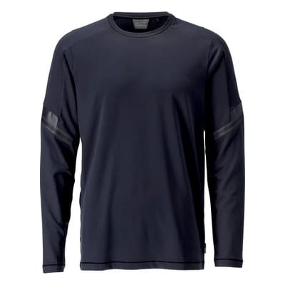 22281-461 T-Shirt, Langarm, schwarzblau, L