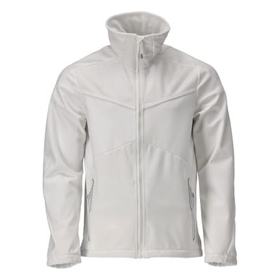 22302-649 Softshell Jacke, weiß, XL