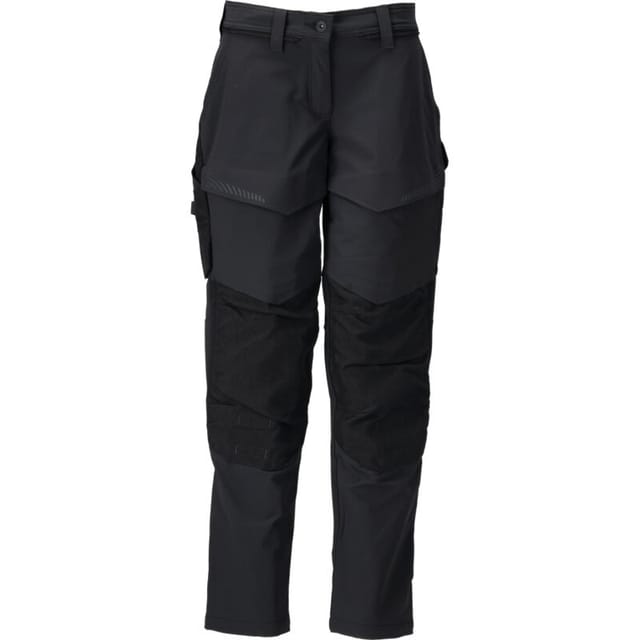 22378-311 Hose mit Knietaschen, schwarz, 76C36