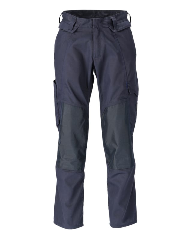 21879-330 Hose mit Knietaschen, schwarz, 82C66