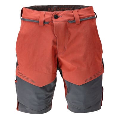 22149-605 Shorts, herbstrot/anthrazitgrau, 29C49