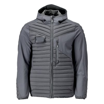 22215-607 Jacke mit Kapuze, anthrazitgrau, XS