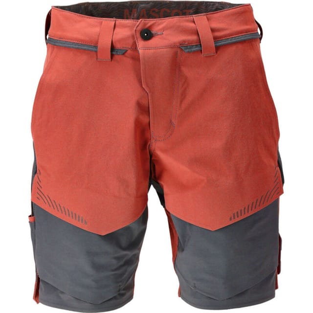 22149-605 Shorts, herbstrot/anthrazitgrau, 29C47