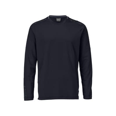 22481-618 T-Shirt, Langarm, schwarzblau, XL