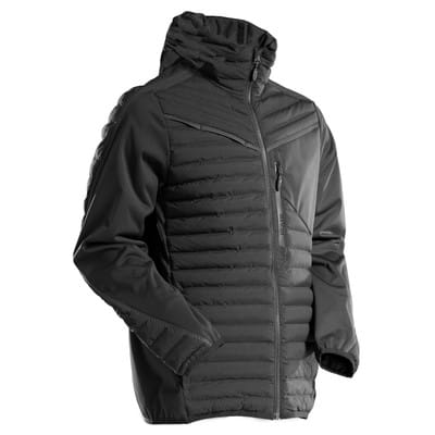 22215-607 Jacke mit Kapuze, schwarz, L