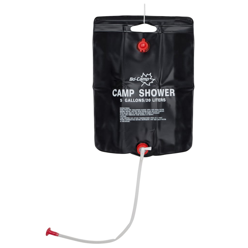 Bo-camp Campingdusche 20 L Schwarz