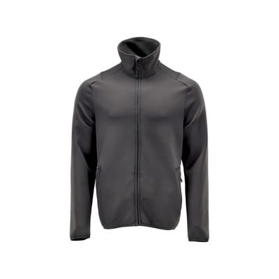 22585-608 Fleecepullover mit Reißverschluss, anthrazitgrau, XL