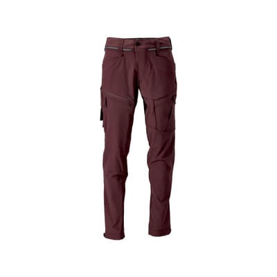 22059-605 Funktionshose, bordeaux, 90C52