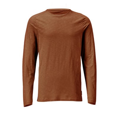 22581-983 T-Shirt, Langarm, nussbraun, L