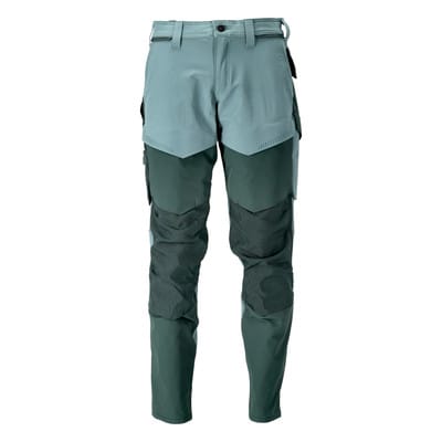 22379-311 Hose mit Knietaschen, hell waldgrün/waldgrün, 76C56