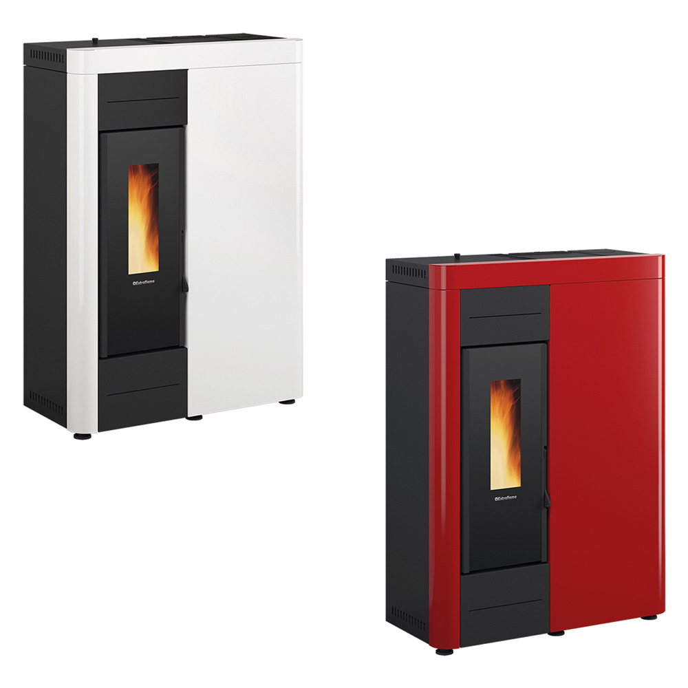 Pelletofen 'virna' Farbe Bordeaux