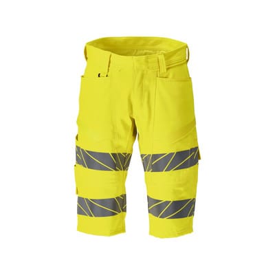 25049-236 Shorts, lang, hi-vis gelb, C46