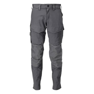 22379-311 Hose mit Knietaschen, anthrazitgrau, 76C48