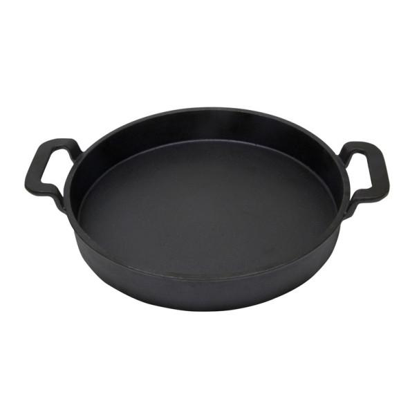 Grill-guru Gs104 Gusseisen Grillplatte Schwarz 31 Cm