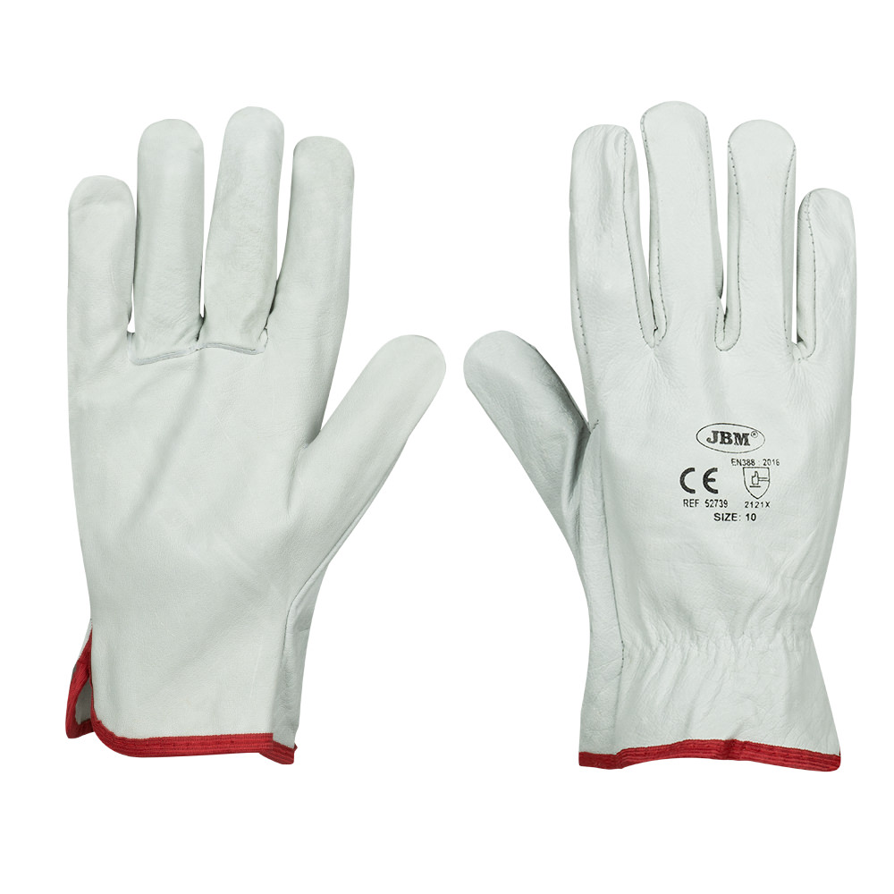 Jbm 52739 X 12 Uds Lederhandschuhe 10