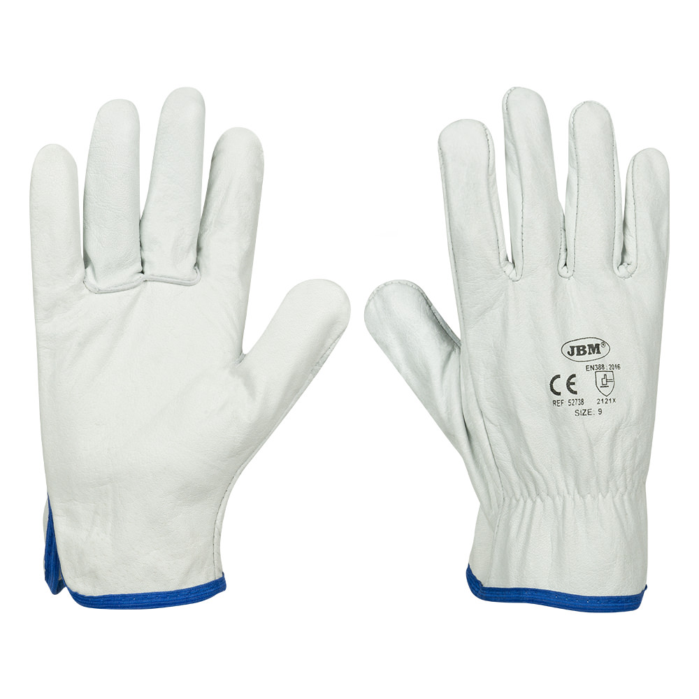 Jbm 52738 X 12 Uds Lederhandschuhe 9