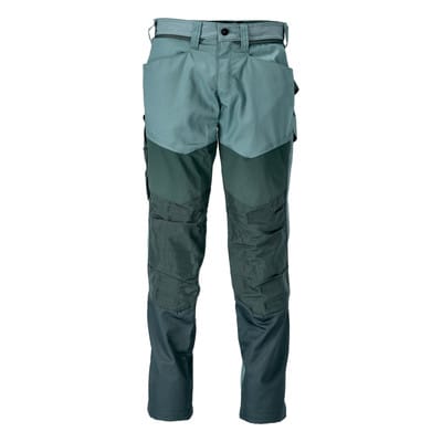 22479-230 Hose mit Knietaschen, hell waldgrün/waldgrün, 76C58