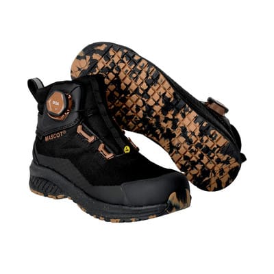 F1602-702 Sicherheitsstiefel, schwarz, 0839