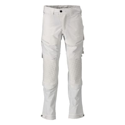 22279-605 Hose mit Knietaschen, weiß, 90C47