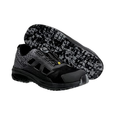 F1504-909 Sicherheitssandale, schwarz, 0836