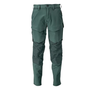 22379-311 Hose mit Knietaschen, waldgrün, 90C60