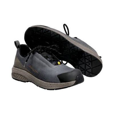 F1600-909 Sicherheitsschuhe, anthrazitgrau/dunkles sandbeige, 0839