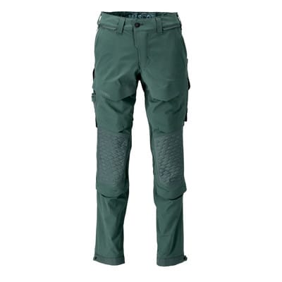 22279-605 Hose mit Knietaschen, waldgrün, 82C56