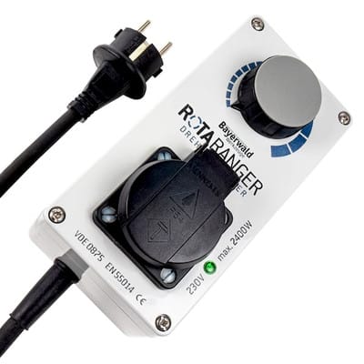 1x Elektronischer Drehzahlregler - 230 V bis 2400 W - Rotaranger | Zubehör Allgemein