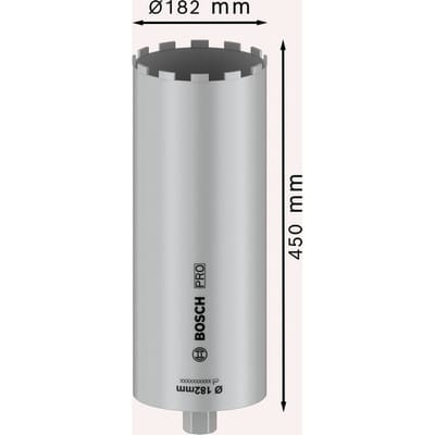 PRO Core Cutter wet, 182 x 450 mm, 1 1/4" UNC