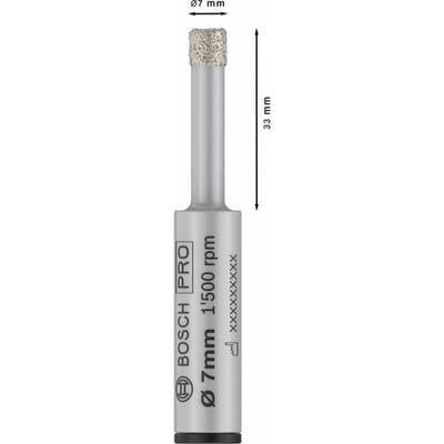 PRO Ceramic dry Bohrer, 7 x 33 x 13 mm