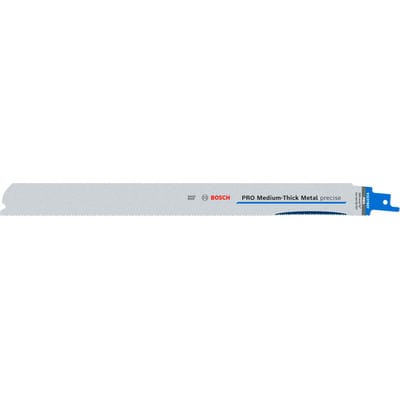 PRO Medium-Thick Metal precise S1237BEF Blatt, 1,1 x 25 x 300 mm, 5-tlg.