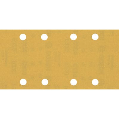 EXPERT C470 Schleifpapier für Schwingschleifer, 93 x 186 mm, 8 Löcher, K 320