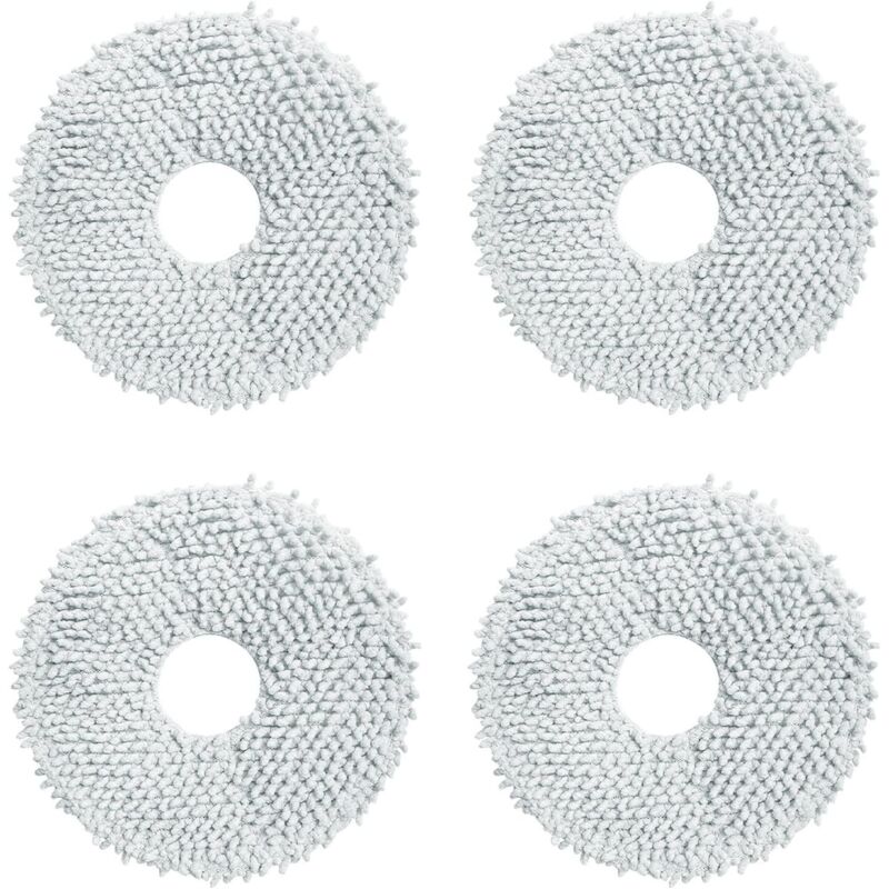 Ersatzpads Für Den Dreame Bot L10s Ultra Saugroboter – 4er-pack Waschbare Und Wiederverwendbare Mikrofaserpads.