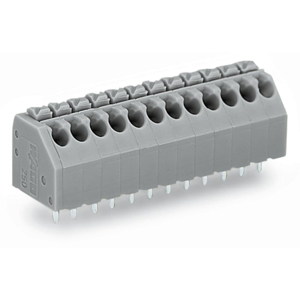 Wago - 250-111/000-006 Federkraftklemmblock 1.50 Mm² Polzahl 11 Blau 1 St.