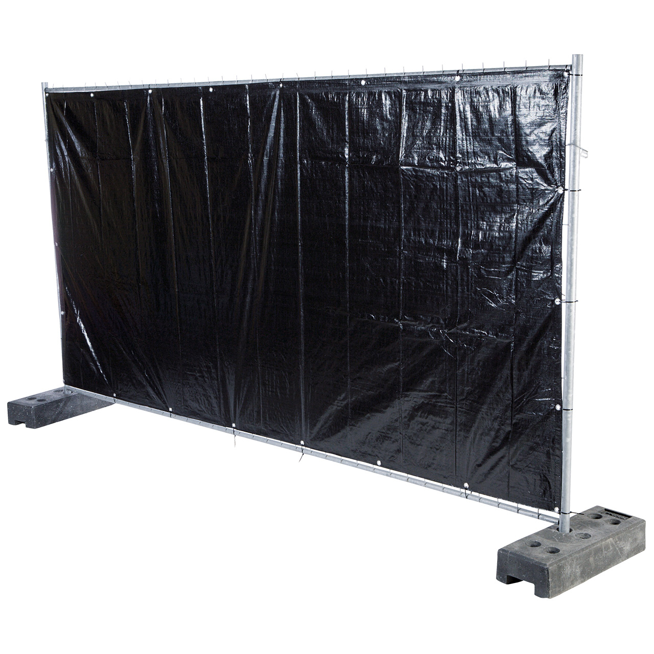 Zauntuch Schwarz 1,76 X 3,41 Meter - Pro Stück
