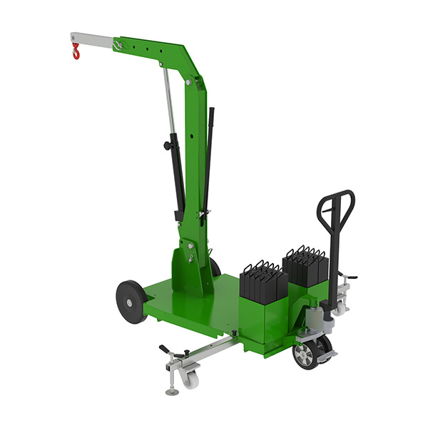 Manueller Baukran – Max. Hubhöhe 2325 Mm – Max. Tragfähigkeit 450 Kg - Mf450