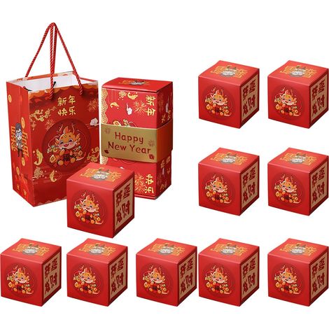 Explosive Überraschungsbox – Rote, Faltbare Briefumschlagbox Mit Konfetti – Für Geburtstag, Hochzeit, Heiratsantrag – 1 Stück