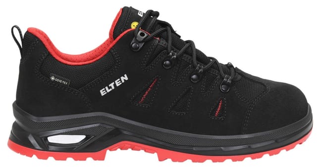 Sicherheitshalbschuh RIWEMO XXP GTX black-red Low ESD S3S WR CI, Gr. 41