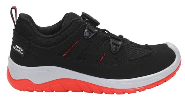Halbschuh MADDOX Kids BOA® black-red Low, Gr. 33