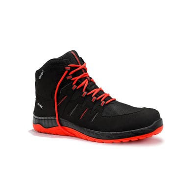 Sicherheitsstiefel MADDOX Compo black-red Mid ESD S3S, Gr. 42