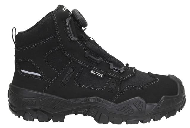 Sicherheitsstiefel MIKE BOA® black Mid ESD S3S, Gr. 48