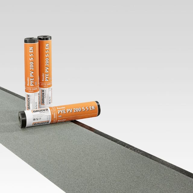 BAUDER Elastomerbitumen-Schweißbahn PYE PV 200 S5 EN Schiefer natur günstig