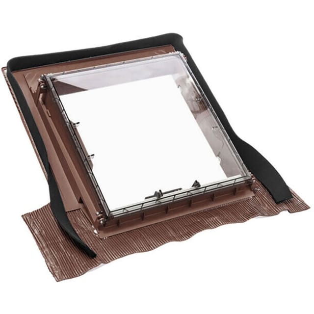 BRAAS Ausstiegsfenster Luminex braun Universal-Lichtkuppel Dachfenster günstig