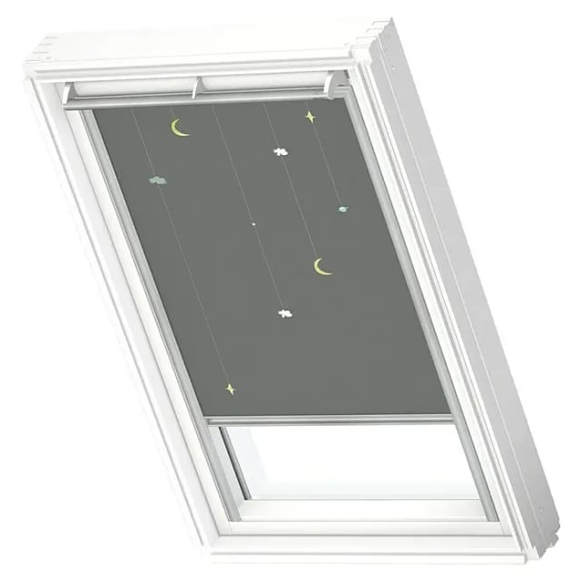 Disney & VELUX Goodnight Collection Verdunkelungsrollo DKL manuell Disney Mobile 4665, SK06, Aluminiumschiene,GEL,Manuell,VELUX