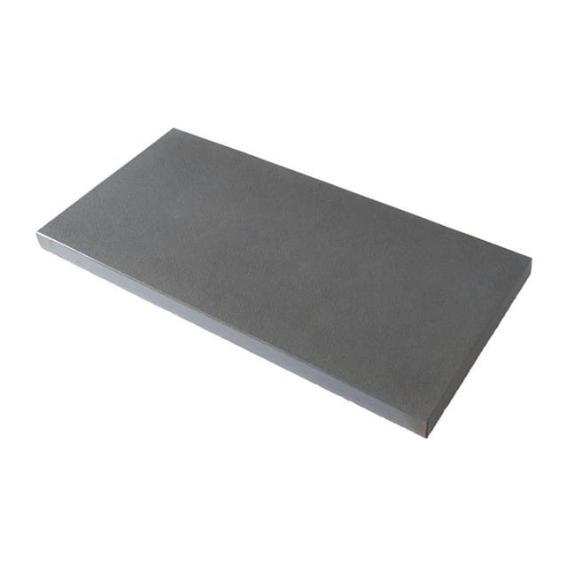 Lithonplus Terrassenplatte Titania anthrazit-rau, 100x50 cm