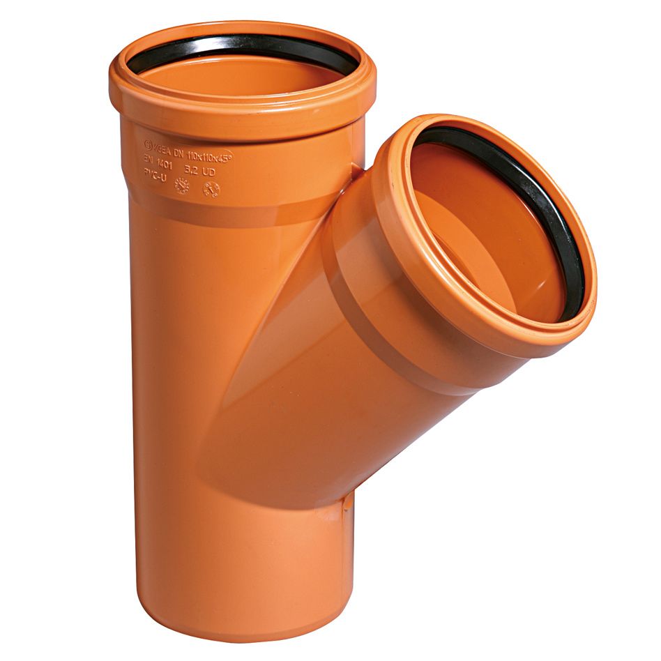 Wellker KG Abzweig DN 110/110 Abwasserrohr günstig