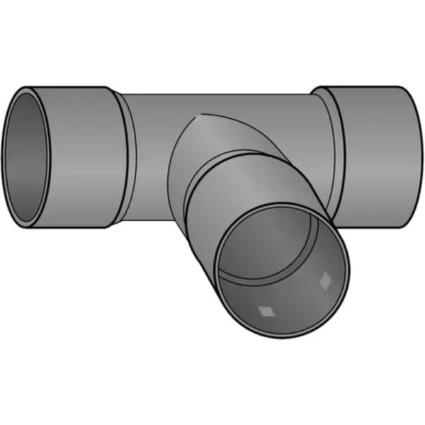 Drainagerohr T-Stück Drainage, DN 100