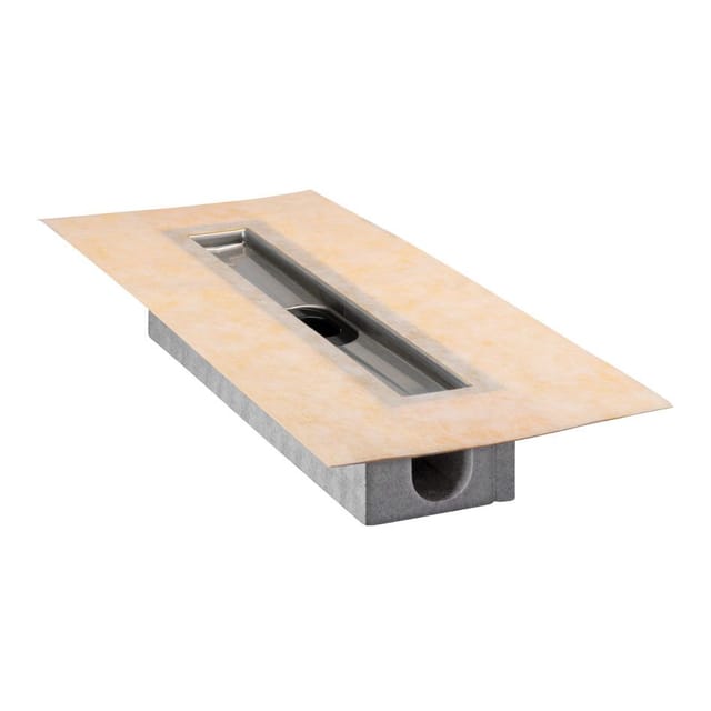 Schlüter-KERDI-LINE V Duschrinne V4A Edelstahl, 1200 mm
