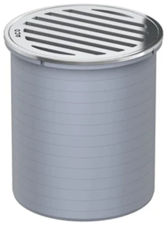 ACO Badablauf Aufsatz inkl. Rost rund lose, Standard
